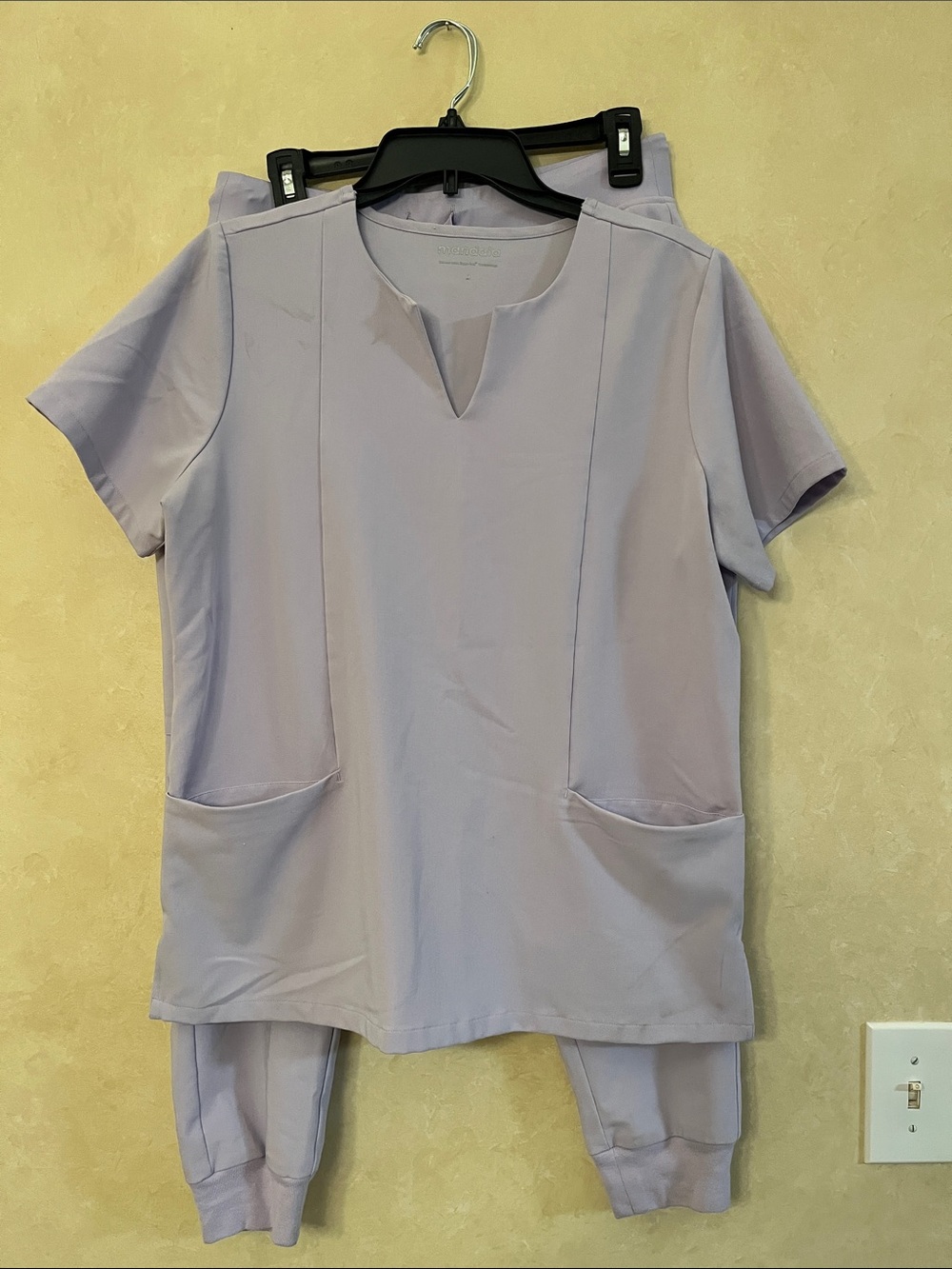 Mandala Lilac Scrub Set